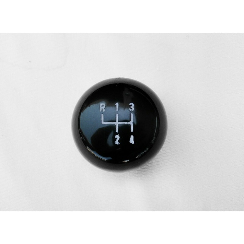 Manopla Bola do Câmbio Maverick 4 Marchas Embaixo Preta Modelo Igual Original 