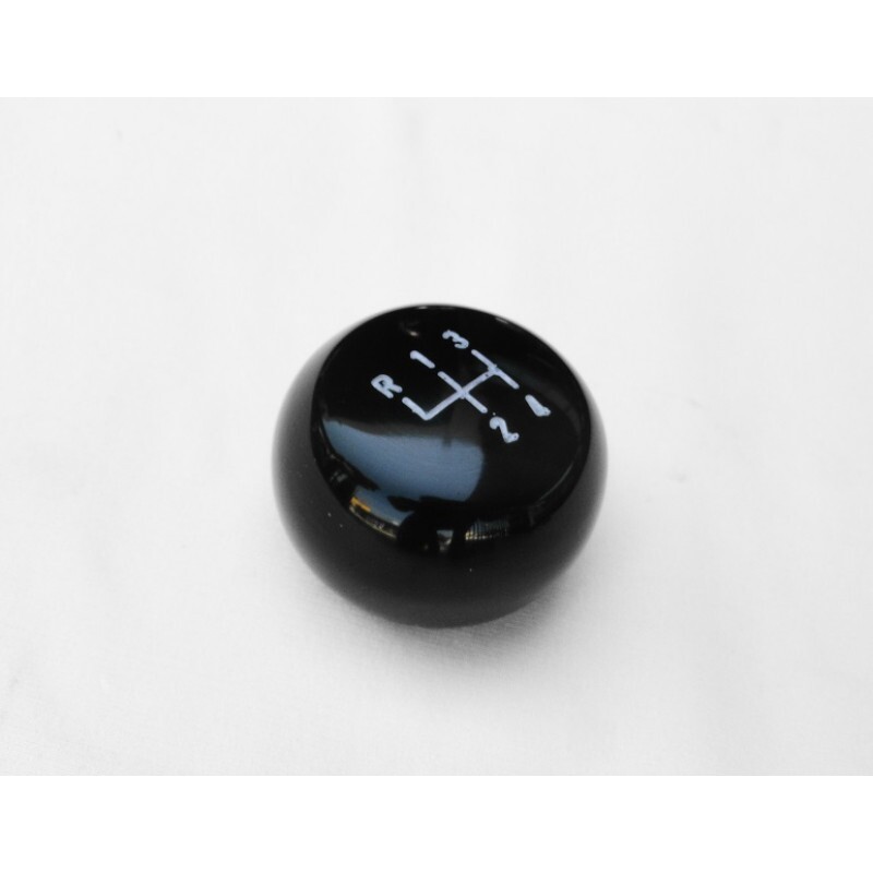 Manopla Bola do Câmbio Maverick 4 Marchas Embaixo Preta Modelo Igual Original 