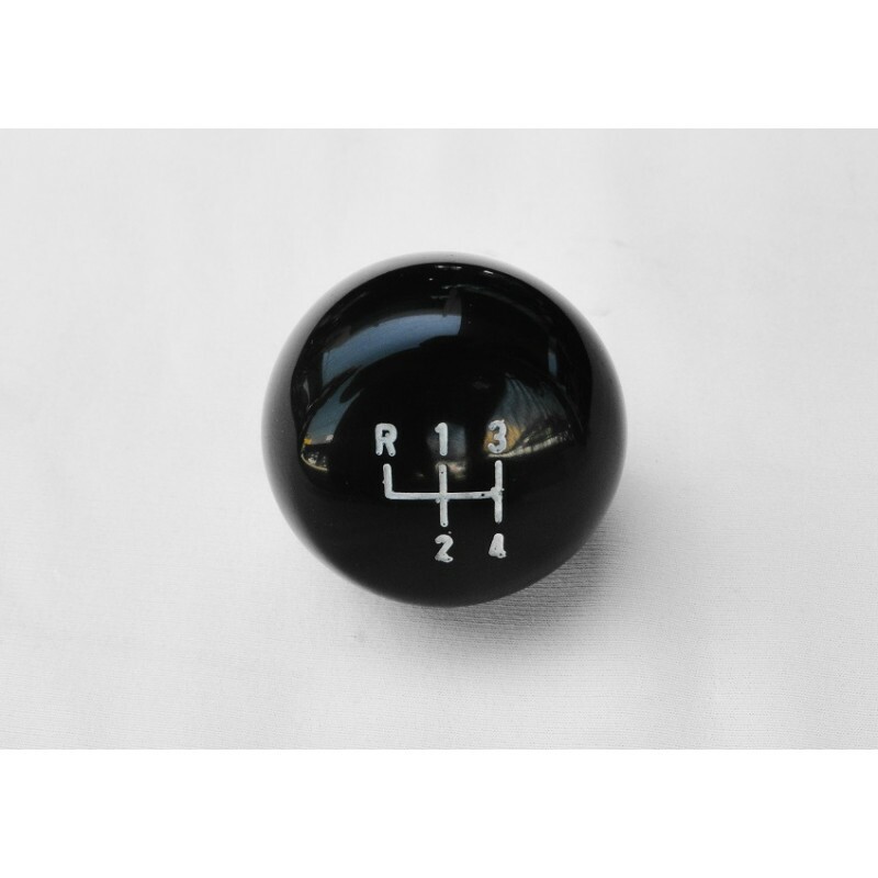 Manopla Bola do Câmbio Maverick 4 Marchas Embaixo Preta Modelo Igual Original 