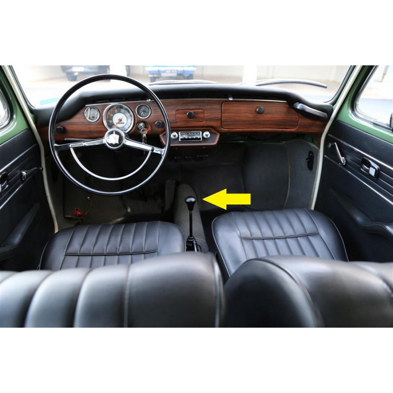 Manopla Câmbio Zé Caixão TL Variant Brasilia Preta Modelo Pera