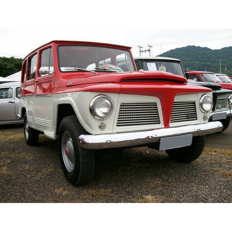 Máquina de Vidro Esquerda Rural F-75 Willys Ford 1960 a 1982