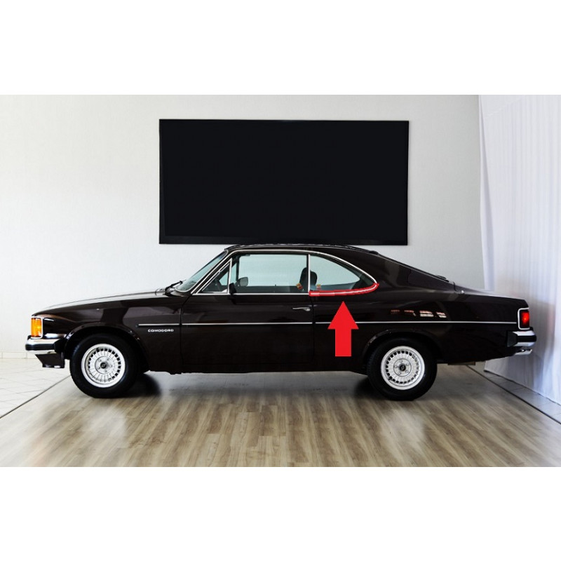 Friso Pestana Traseira Esquerda Opala 2 Portas Original