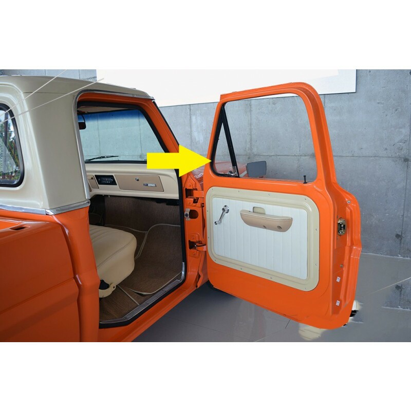 Quadro Quebra Vento Direito F-100 F-1000 72 À 92 Original