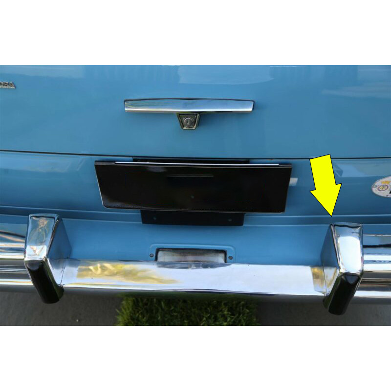 Batente Direito Parachoque Traseiro Aero Willys 1965 e 1966 Usado