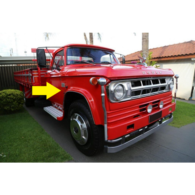Paralama Dianteiro Direito Caminhão Dodge D700 E-11 Original