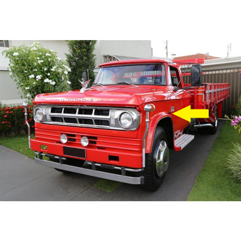 Paralama Diant. Esquerdo Caminhão Dodge D700 E-11 Original
