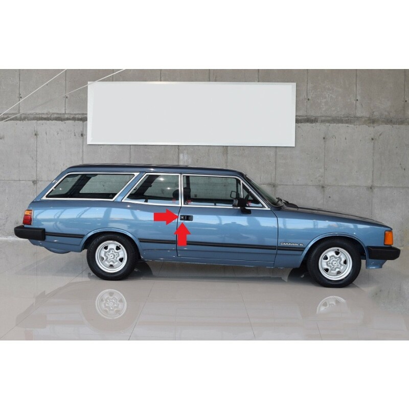 Cilindro Miolo Porta Direita Opala Caravan 85 Diante Original