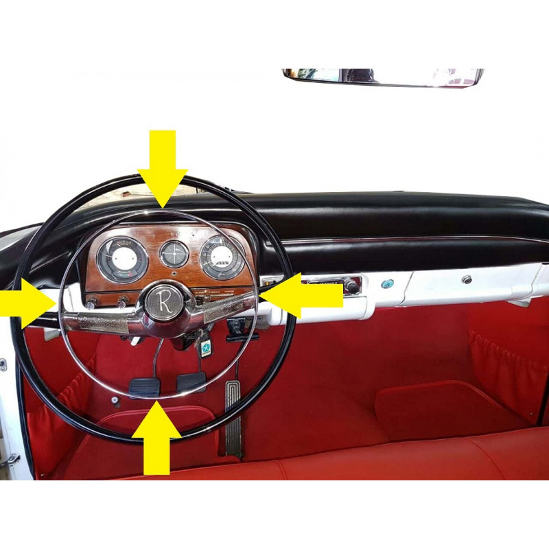 Aro Volante 360 Simca Regente Original Usado