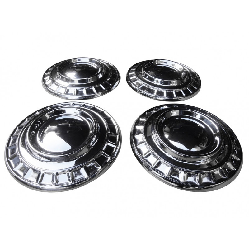 Calota C-14 C-10 Veraneio Encaixe Grampo Original Gm Usada - Jogo