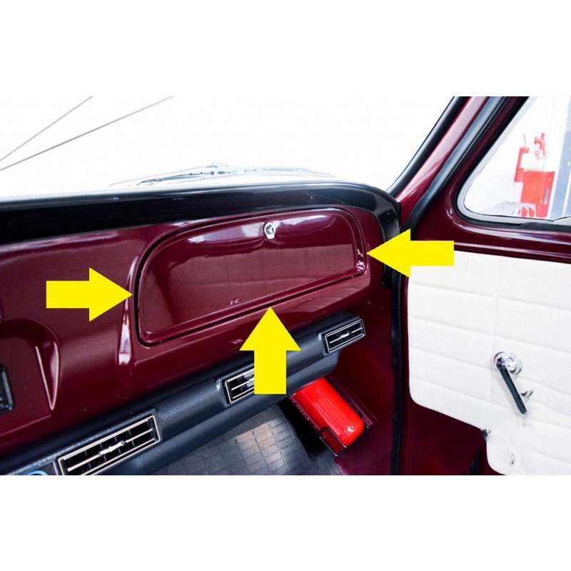 Tampa Porta Luvas C-14 C-10 Veraneio Até 78 Original Gm Nova