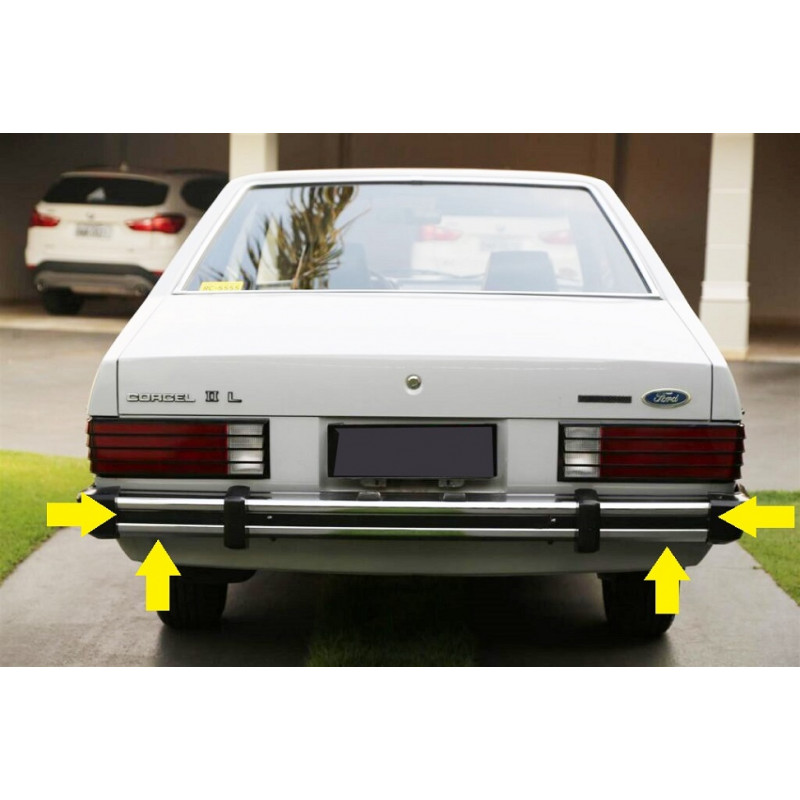 Parachoque Traseiro Corcel Il 80 À 84 Novo Fabricação Antiga