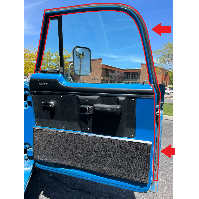 Cajado Quadro Superior Porta Direita Dodge D100 D400 D950