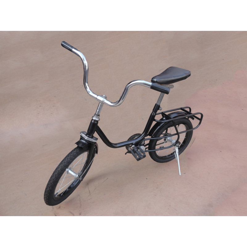 Bicicleta Antiga Monark Monareta Aro 16 Preta Usada