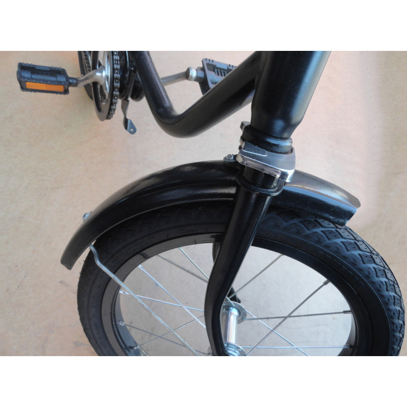 Bicicleta Antiga Monark Monareta Aro 16 Preta Usada