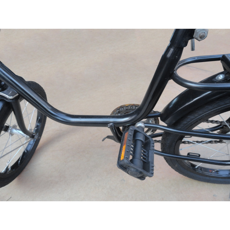 Bicicleta Antiga Monark Monareta Aro 16 Preta Usada