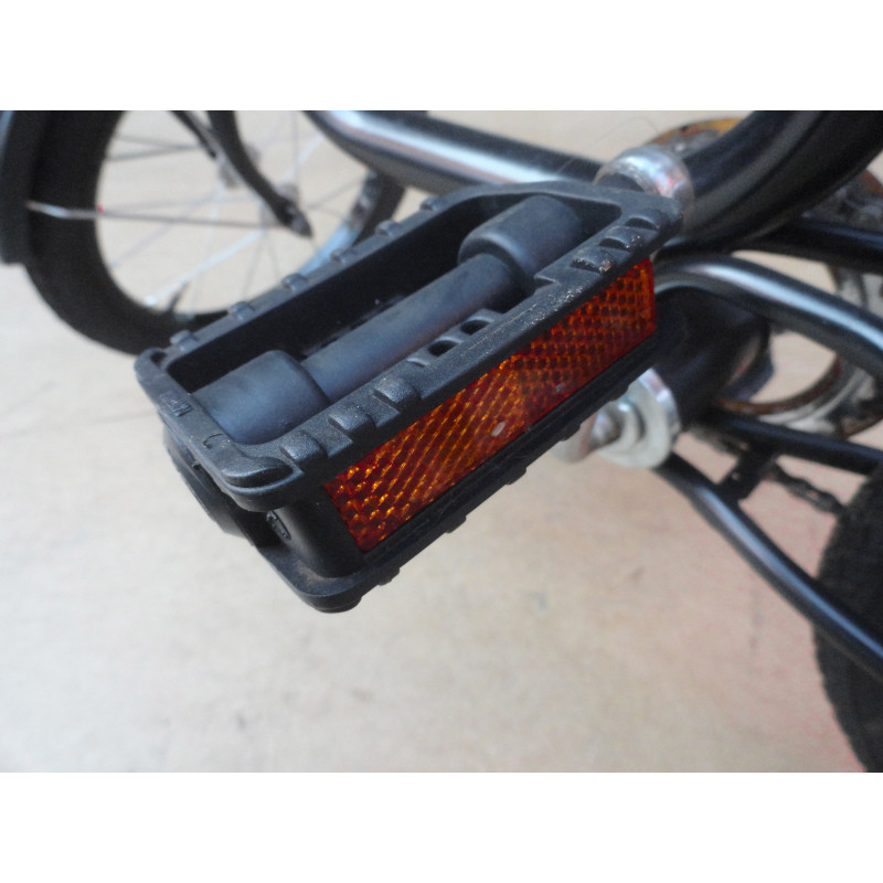 Bicicleta Antiga Monark Monareta Aro 16 Preta Usada