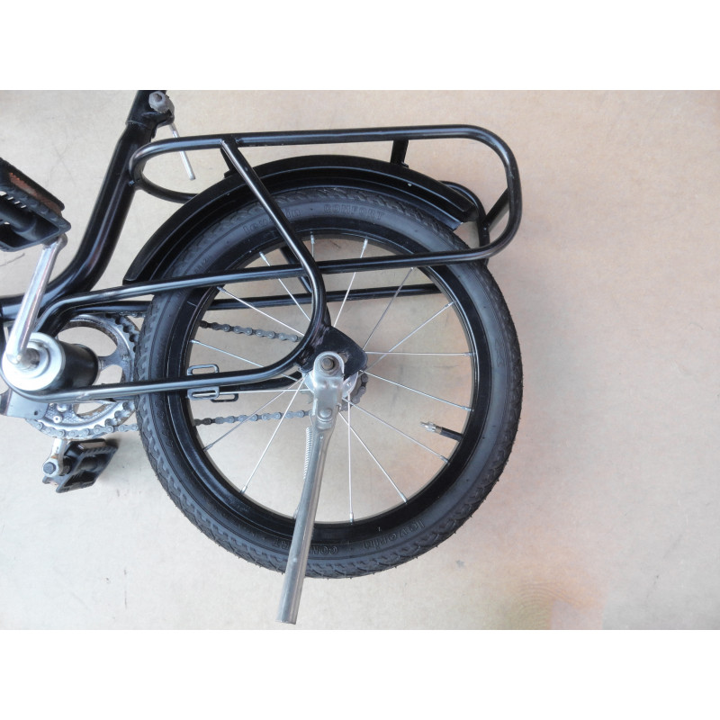 Bicicleta Antiga Monark Monareta Aro 16 Preta Usada