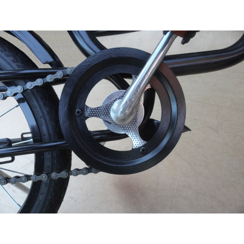 Bicicleta Antiga Monark Monareta Aro 16 Preta Usada