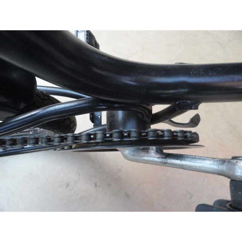 Bicicleta Antiga Monark Monareta Aro 16 Preta Usada