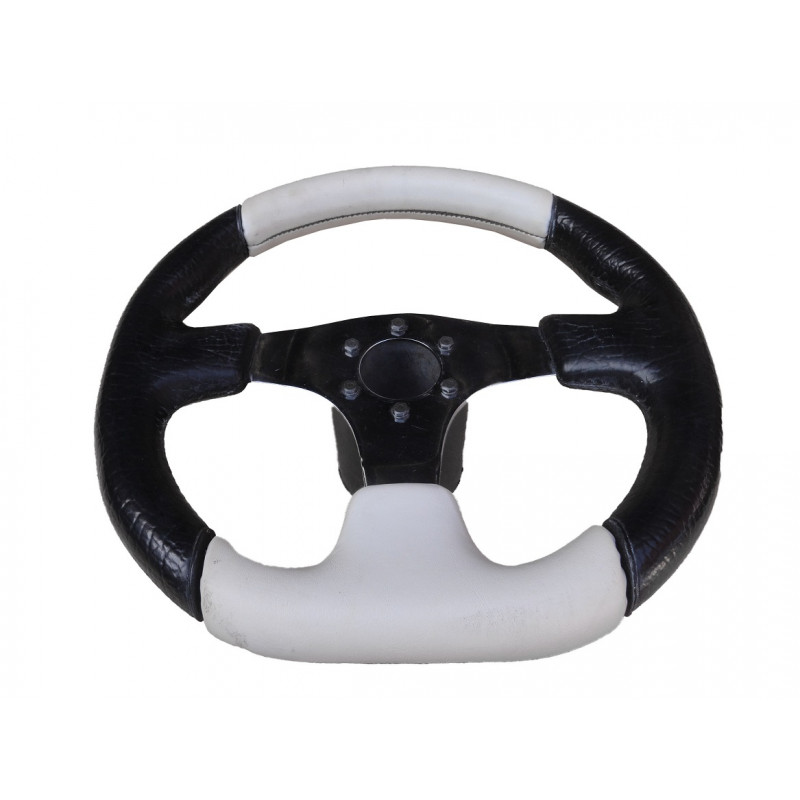 Volante Esportivo Antigo Pequeno Fusca Estria Grossa Usado