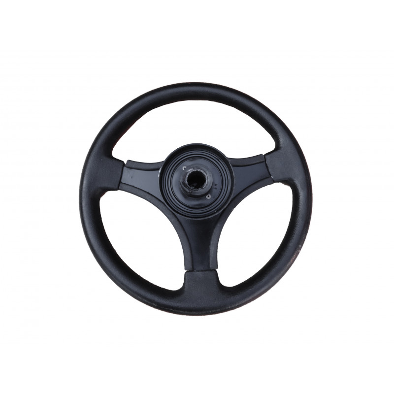 Volante Esportivo Cougar Antigo Pequeno Fusca Estria Grossa