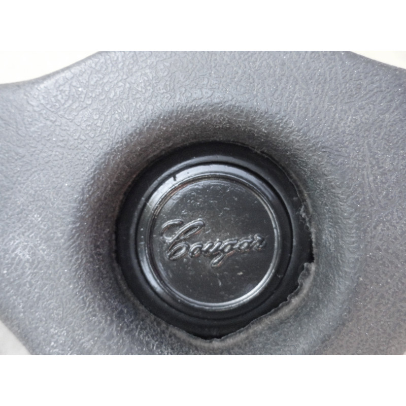 Volante Esportivo Cougar Antigo Pequeno Fusca Estria Grossa