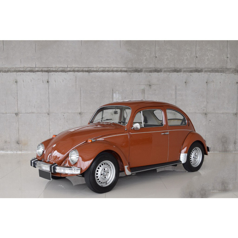 Volante Esportivo Cougar Antigo Pequeno Fusca Estria Grossa