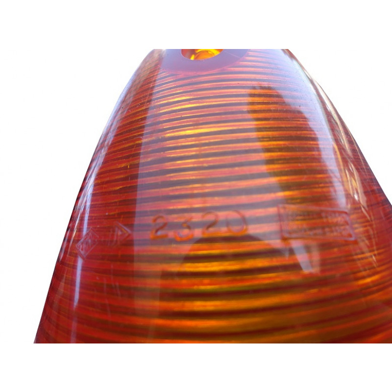 Lente Bicolor Lanterna Aero Willys 65 E 66 Tingoy Nova - Par
