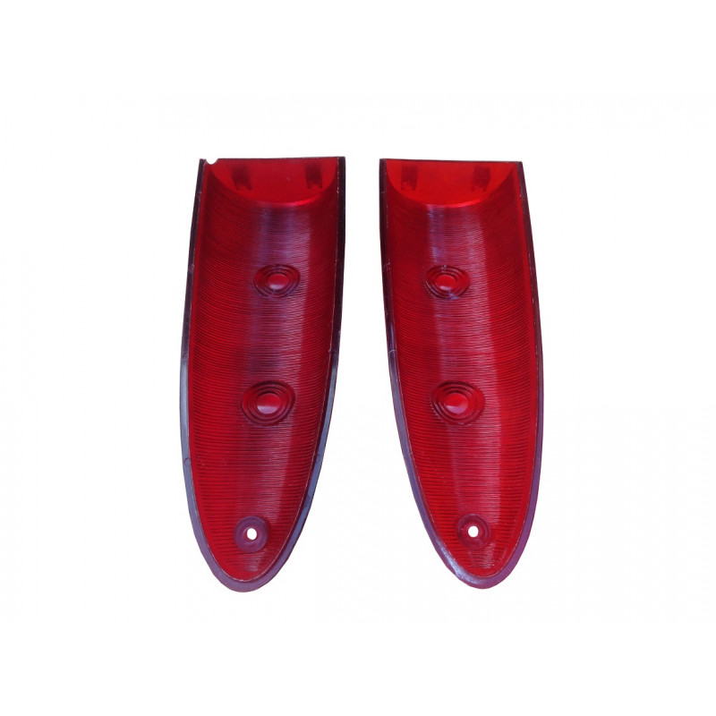 Lente Superior Lanterna Aero Willys 65 E 66 Tingoy Nova Par