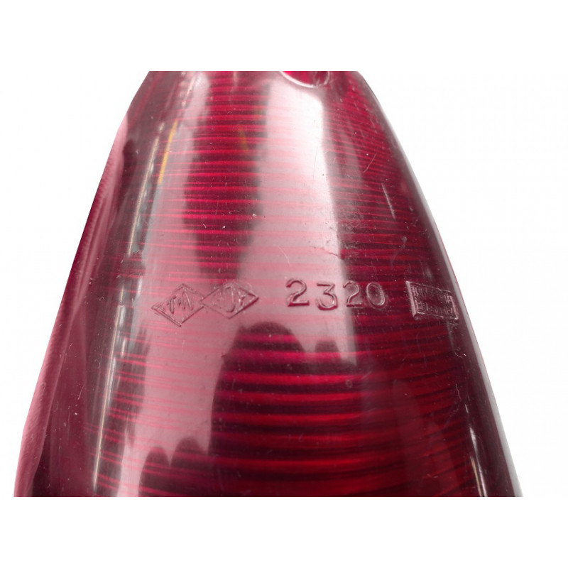 Lente Superior Lanterna Aero Willys 65 E 66 Tingoy Nova Par