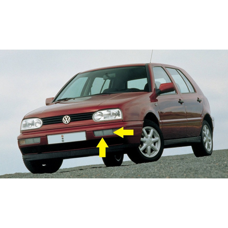 Refletor Aplique Esq Parachoque Golf Mk3 94 À 98 Original VW