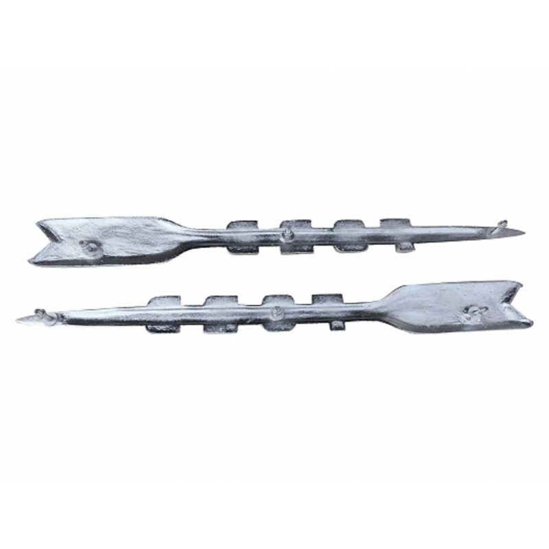Emblema Flecha Lateral Capô F-100 62 À 64 Reprodução Novo - Par