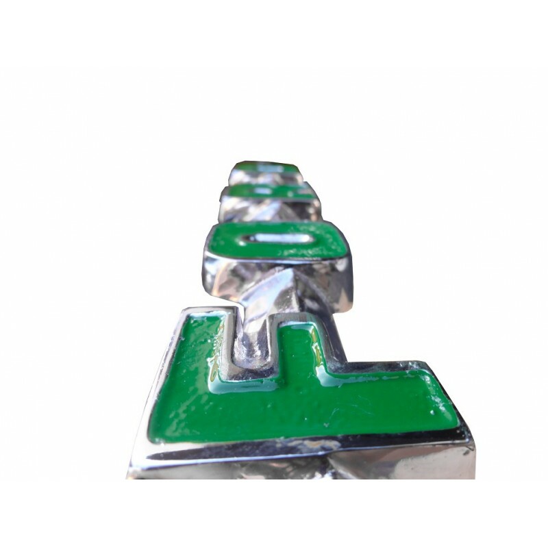 Emblema Flecha Lateral Capô F-100 62 À 64 Reprodução Novo - Par