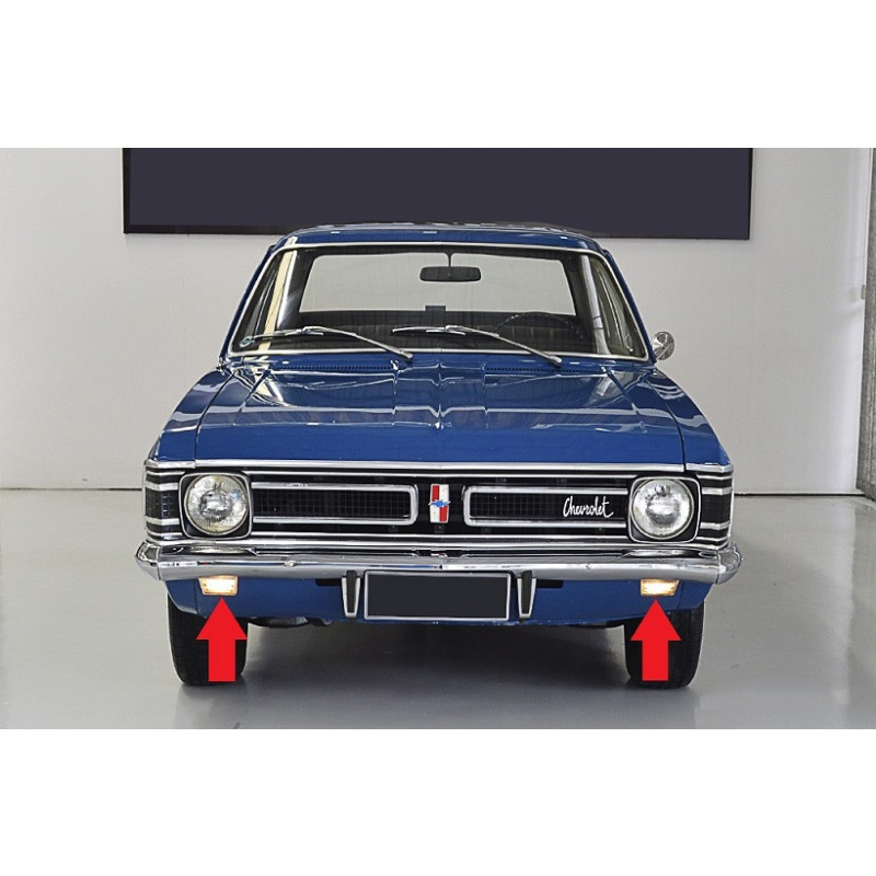 Lente Pisca Dianteiro Opala 69 À 72 Nova Estoque Antigo - Par