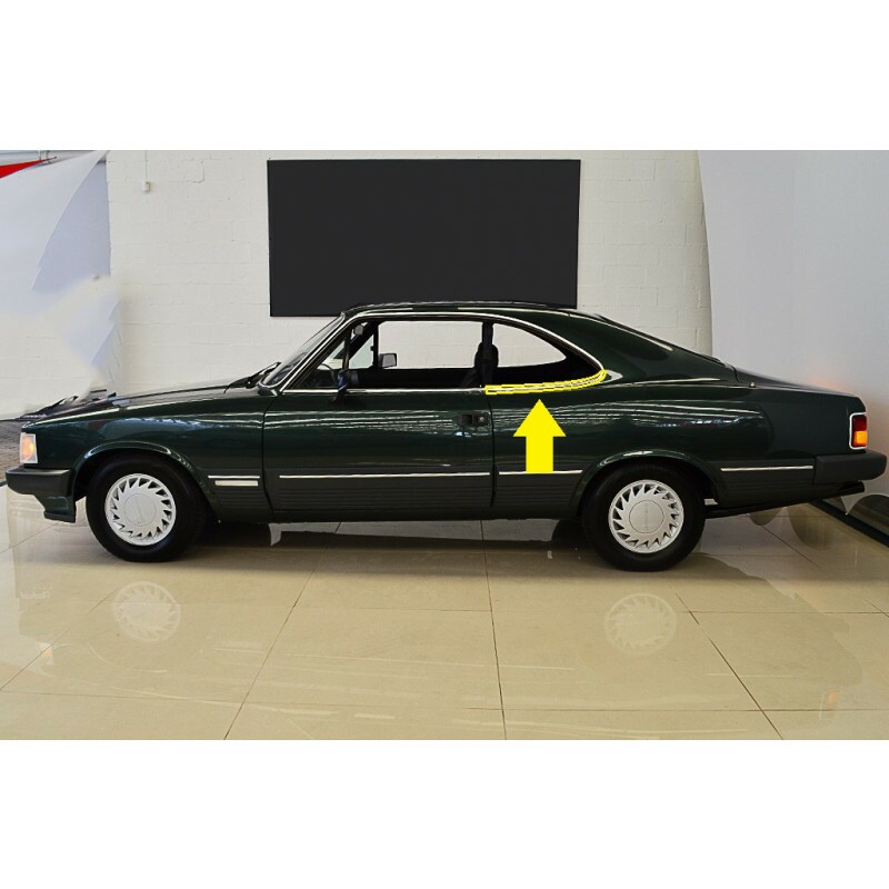 Friso Pestana Externo Traseiro Esquerdo Opala Coupé Original