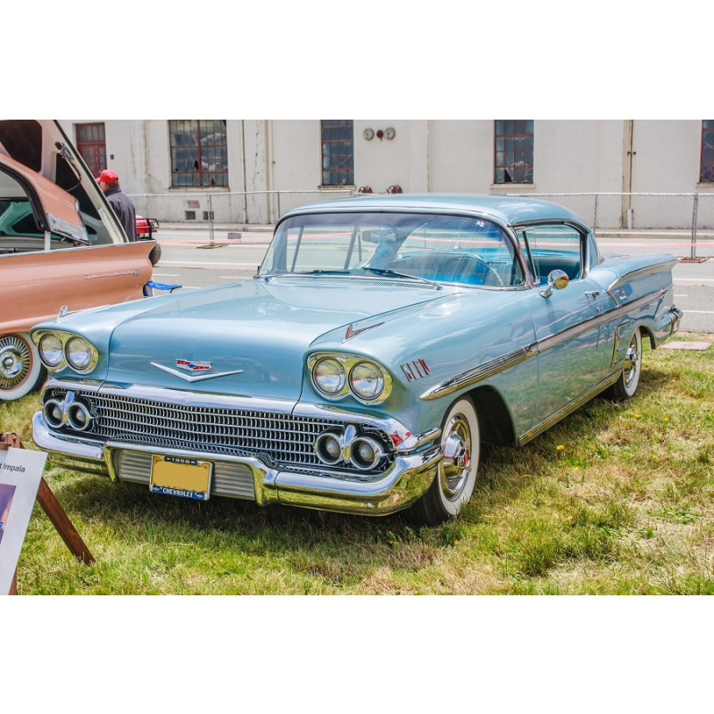 Caixa Do Porta Luvas Biscayne Bel Air Impala 1958 Nova