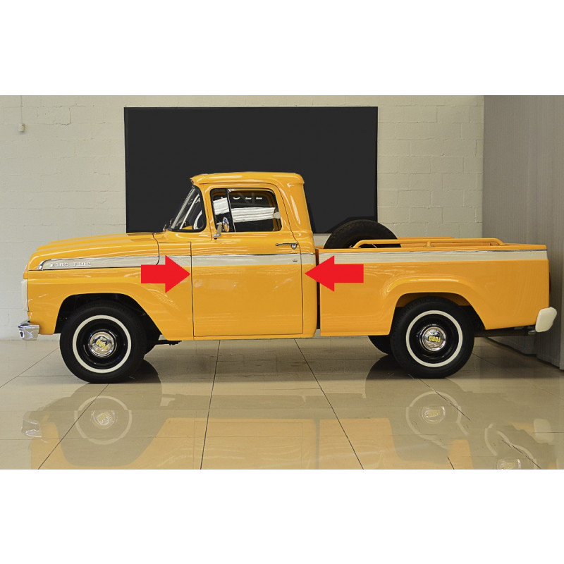 Porta Esquerda Ford F-100 F-350 F-600 62 à 71 Original Usada