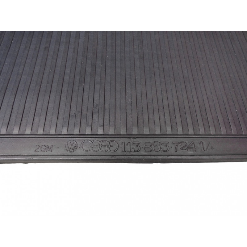 Tapete Borracha Fusca Original Vw Usado C/ Detalhes - Jogo