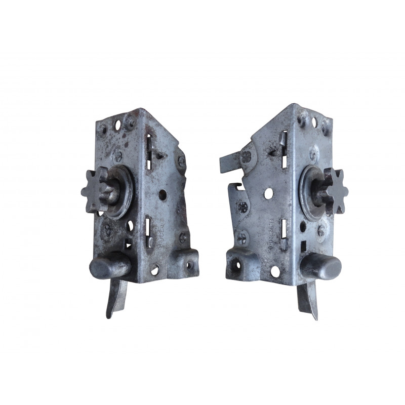 Fechadura Porta Ford F-100 F-350 F-600 56 À 61 Usada c/ Detalhe - Par