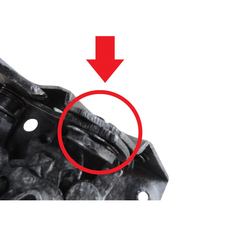 Fechadura Porta Ford F-100 F-350 F-600 56 À 61 Usada c/ Detalhe - Par