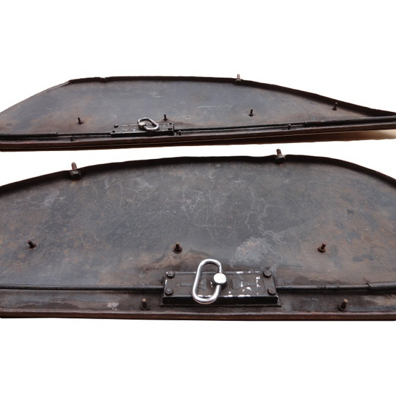 Saia Capa Aplique Roda Traseira Veraneio Até 88 Usado - Par