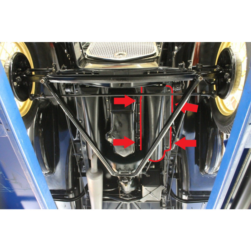 Saia Lateral Esquerda do Motor Ford 1928 À 31 Fordinho Nova