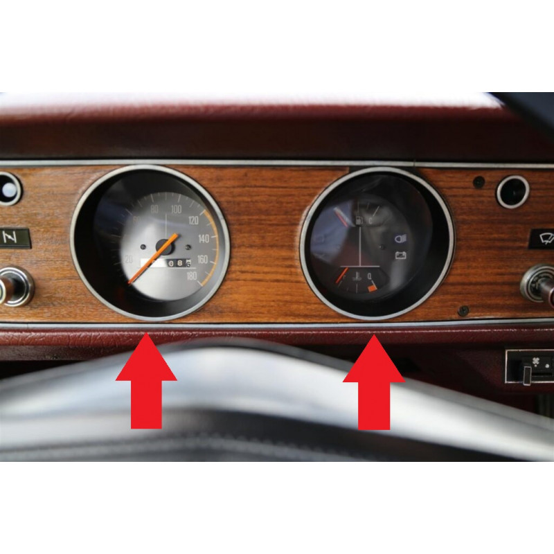 Velocímetro Relógio Marcador Dodge Polara Com Chicote Usado