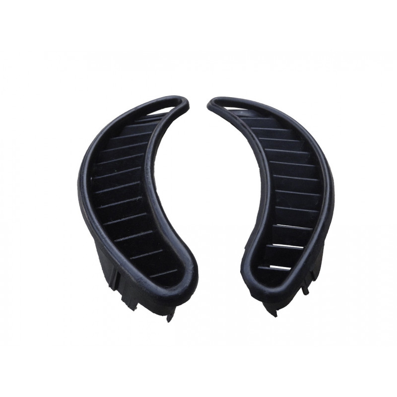 Grade Ar Lateral Meia Lua Sorriso Fusca 74 Diante Original - Par