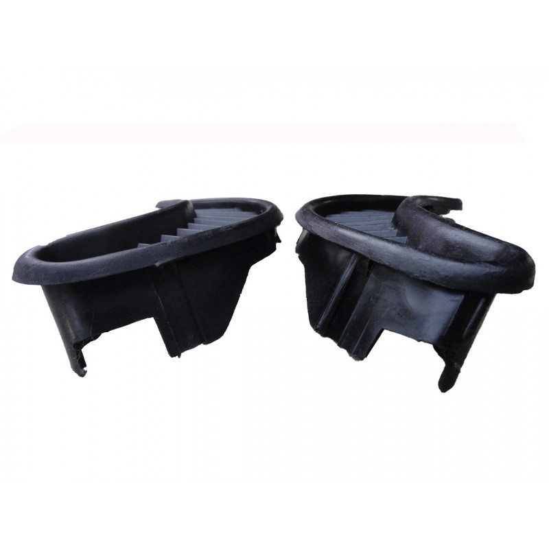 Grade Ar Lateral Meia Lua Sorriso Fusca 74 Diante Original - Par