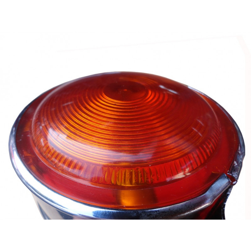 Lanterna Pisca Do Paralama Pick Up Universal Cromada - Par