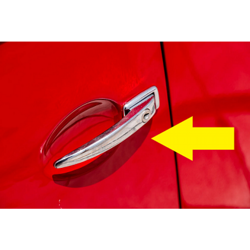 Maçaneta Externa Porta Kombi Corujinha Até 75 Nova Sem Chave