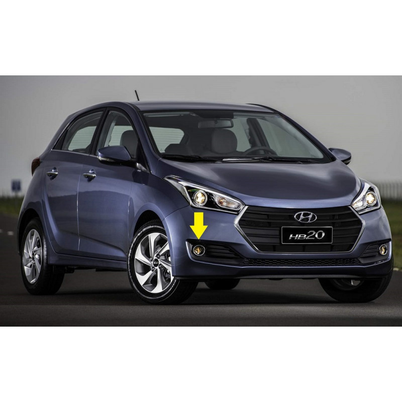 Sucata De Farol De Milha Direito HB20 Até 2018 Original Arteb