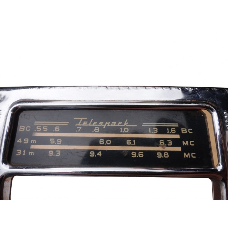 Frente Moldura Do Rádio Automotivo Antigo Telespark 60 70