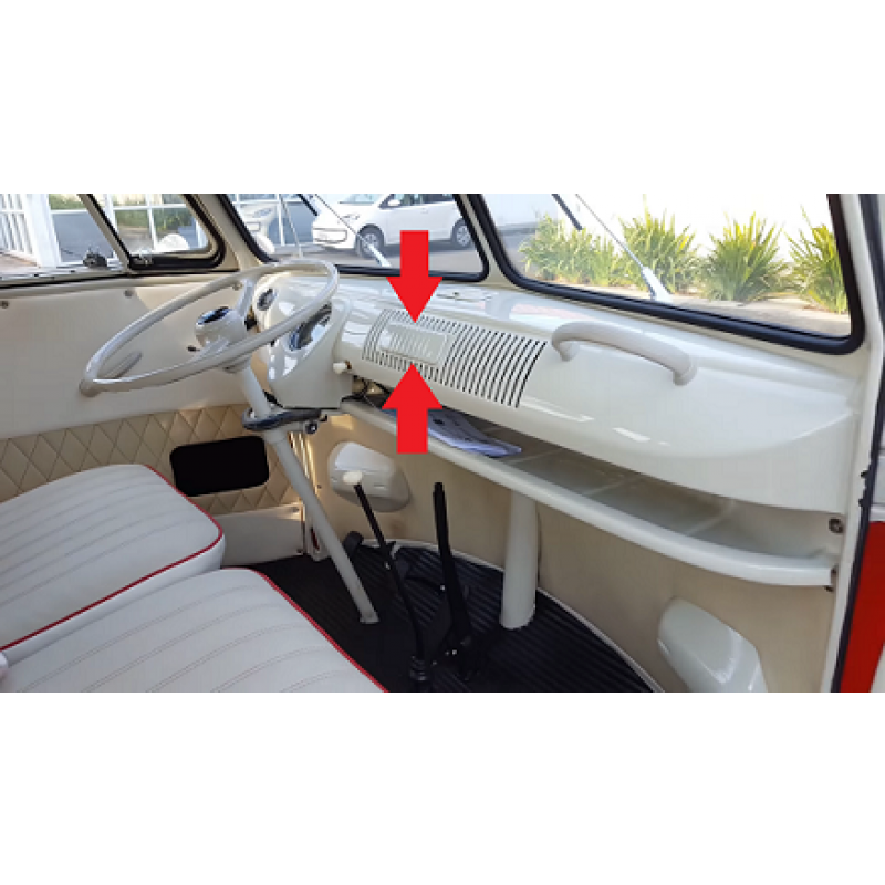 Tampa Do Rádio Da Kombi Corujinha Até 75 Original VW Usada